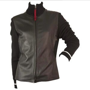 Prada leather jacket